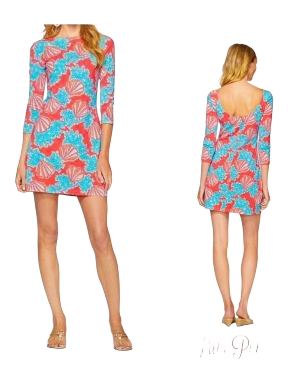 Lilly Pulitzer Topanga Watermelon/Carolina Dress
